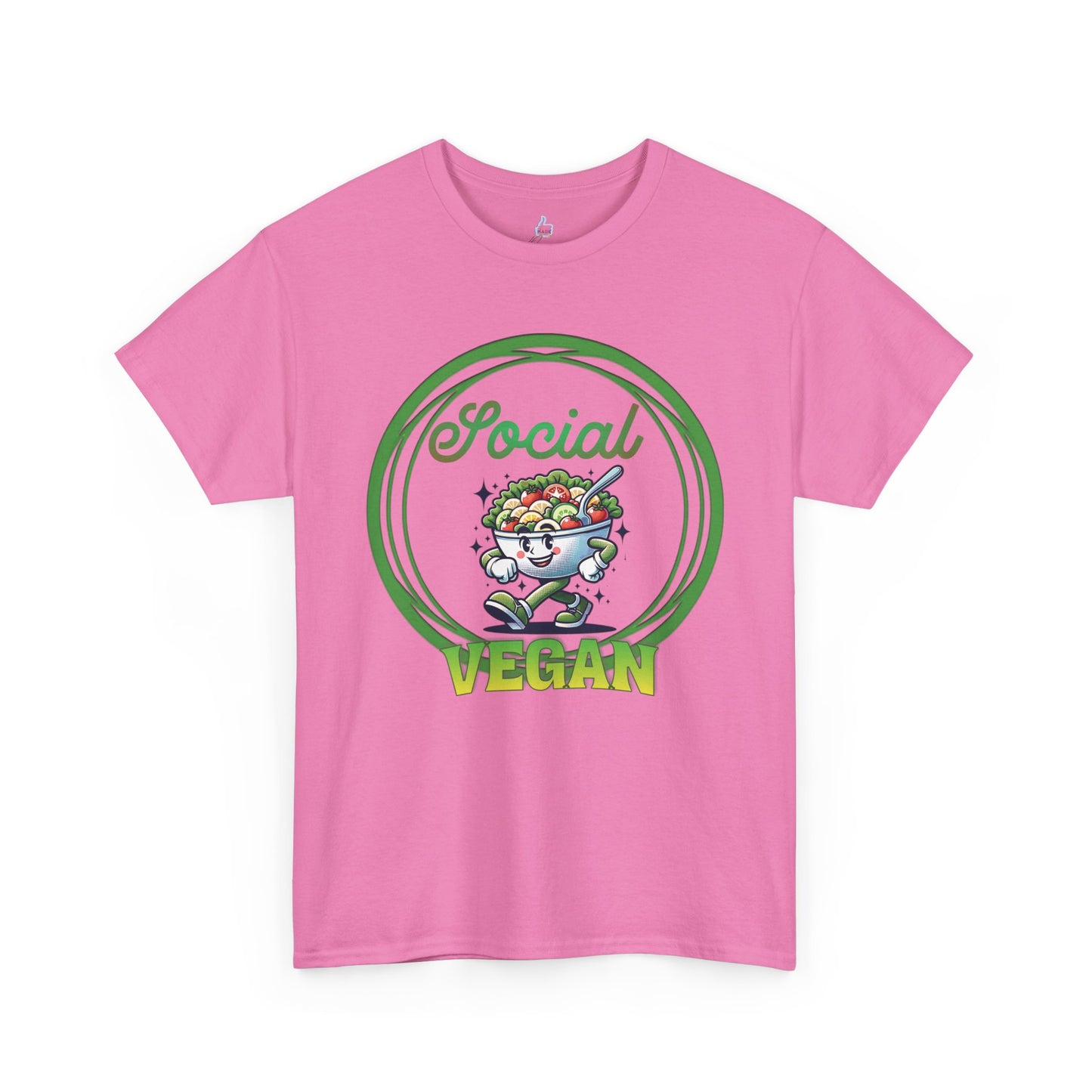 Social Vegan Unisex Tee - Man Woman Girl Love Tshirt