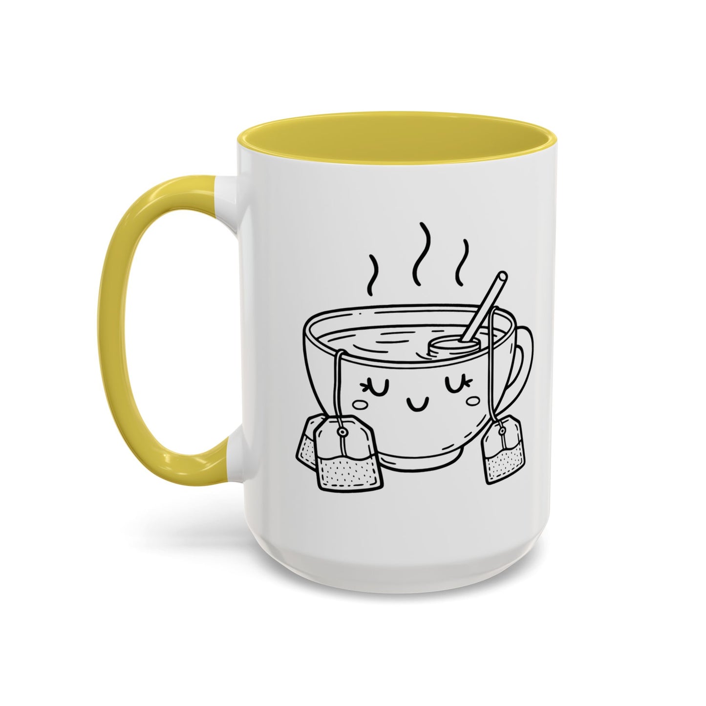 Mug - Colorful Tea Message Funny Gift (11oz or 15oz)