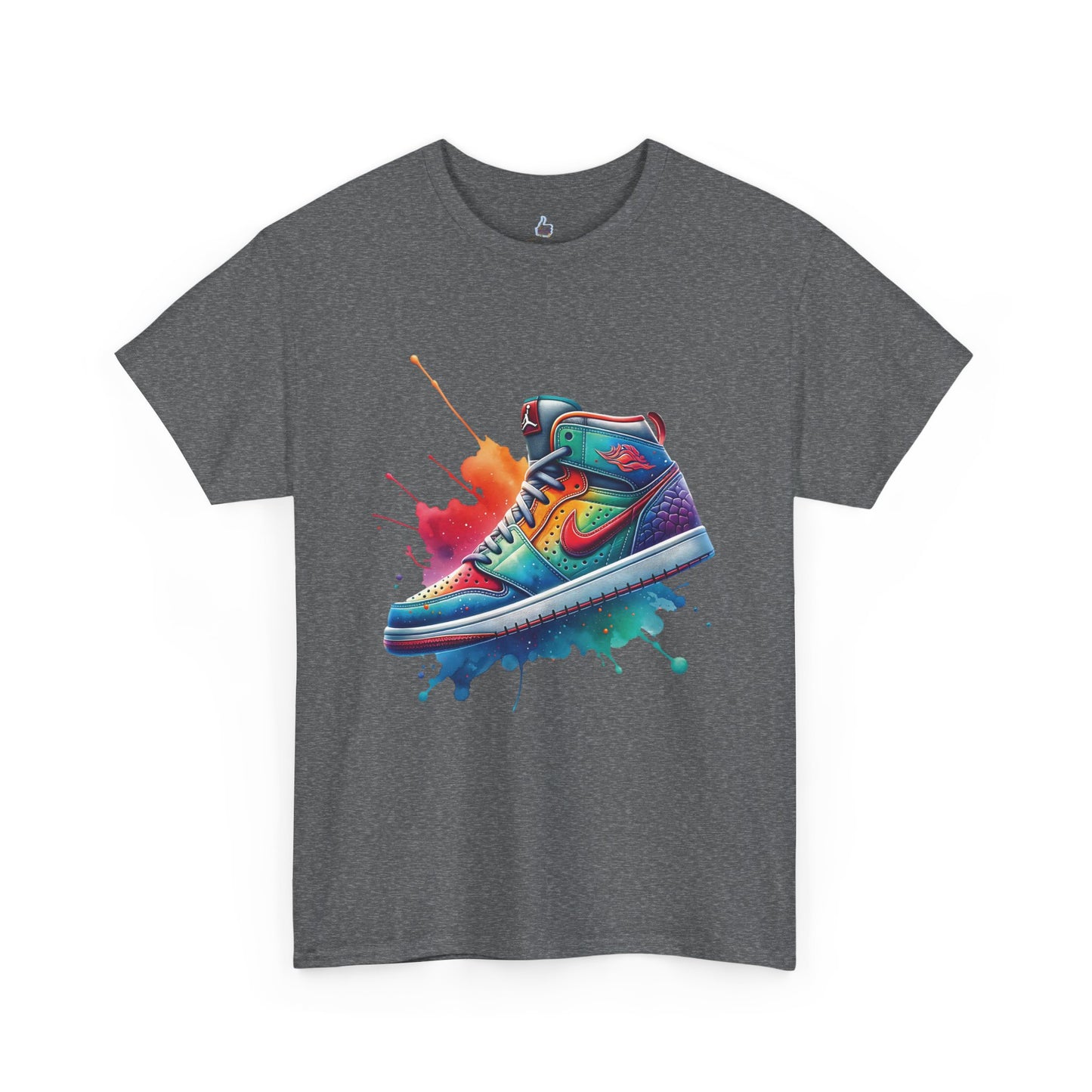 Colorful Unisex Heavy Cotton Shoe Tee