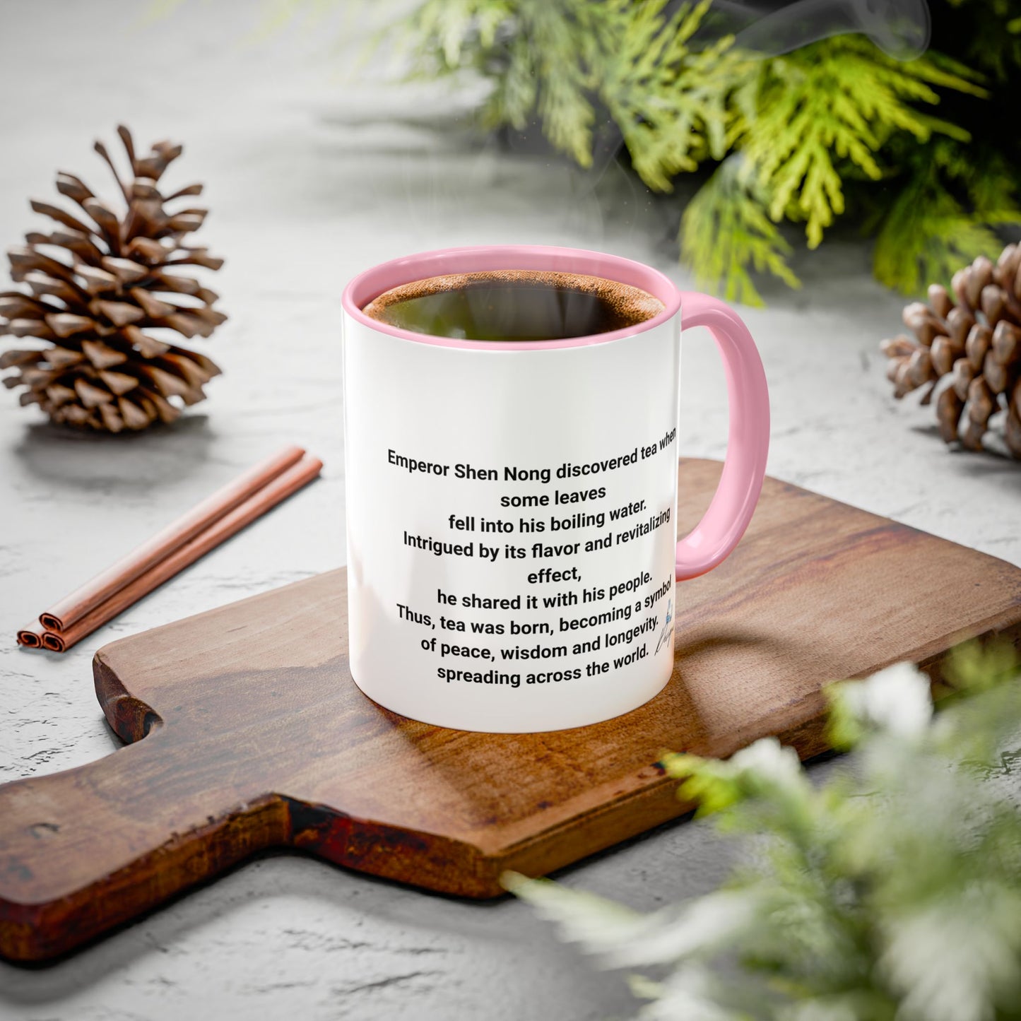 Mug - Colorful Tea Message Funny Gift (11oz or 15oz)