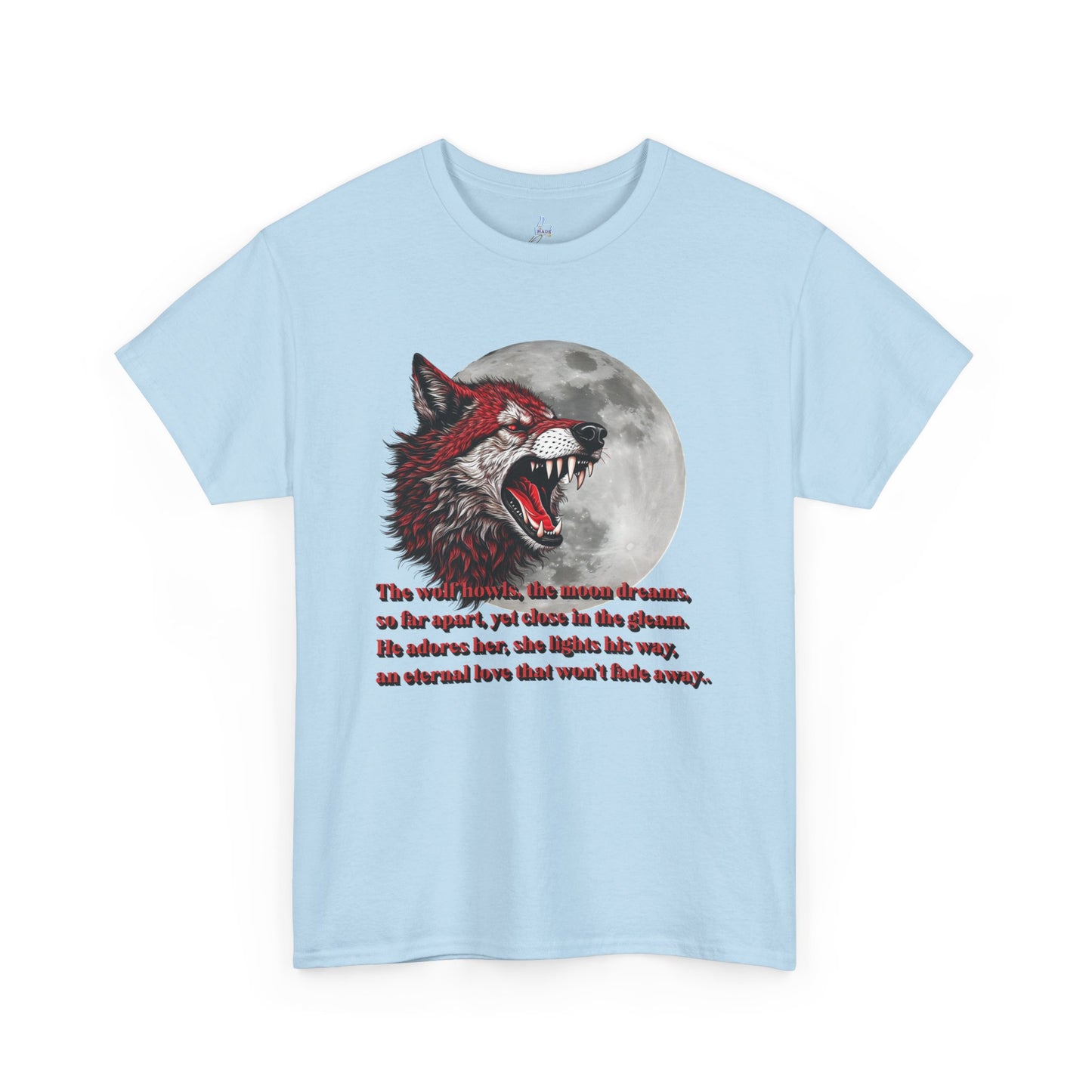 Wolf and Moon Unisex Tee