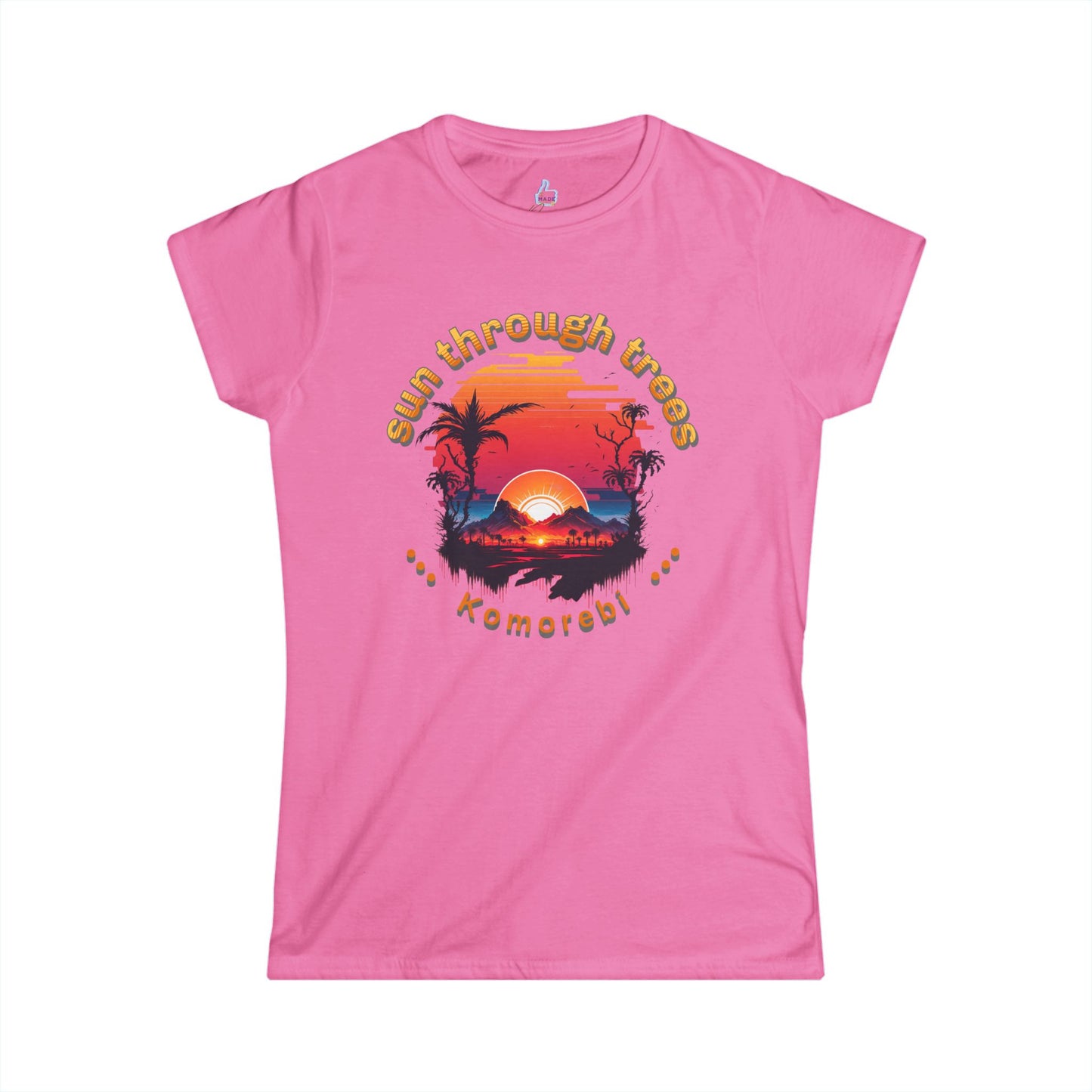 Sun Through Trees T-shirt for Women