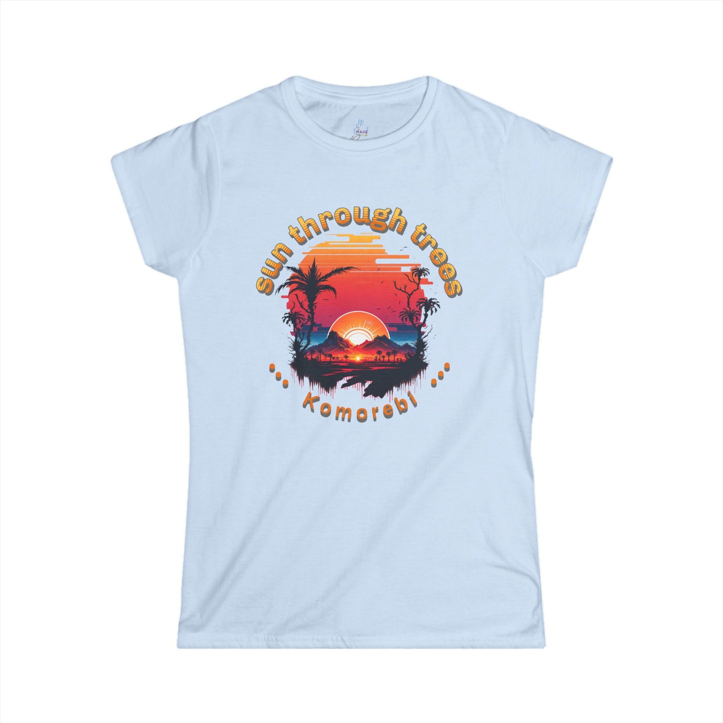 Sun Through Trees T-shirt for Women