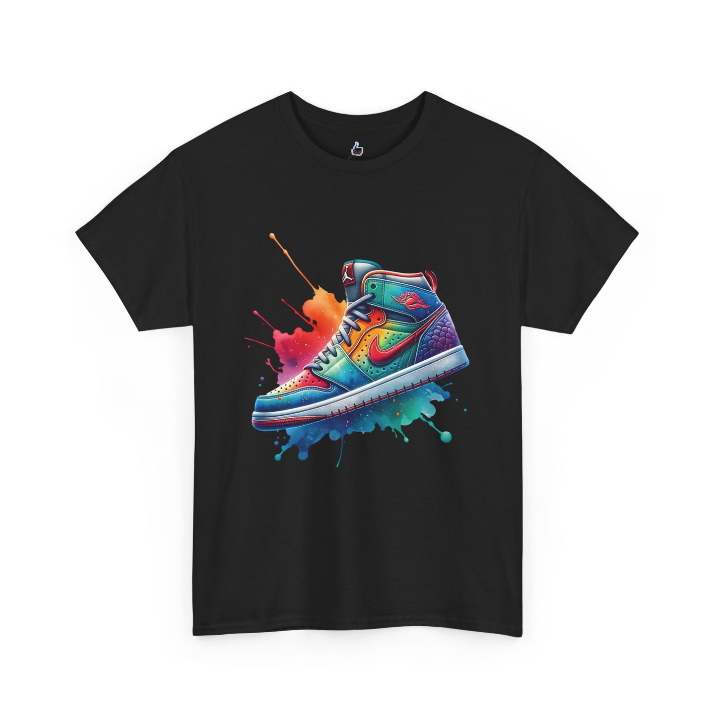 Colorful Unisex Heavy Cotton Shoe Tee