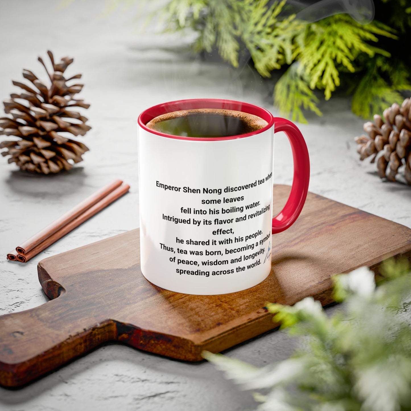 Mug - Colorful Tea Message Funny Gift (11oz or 15oz)
