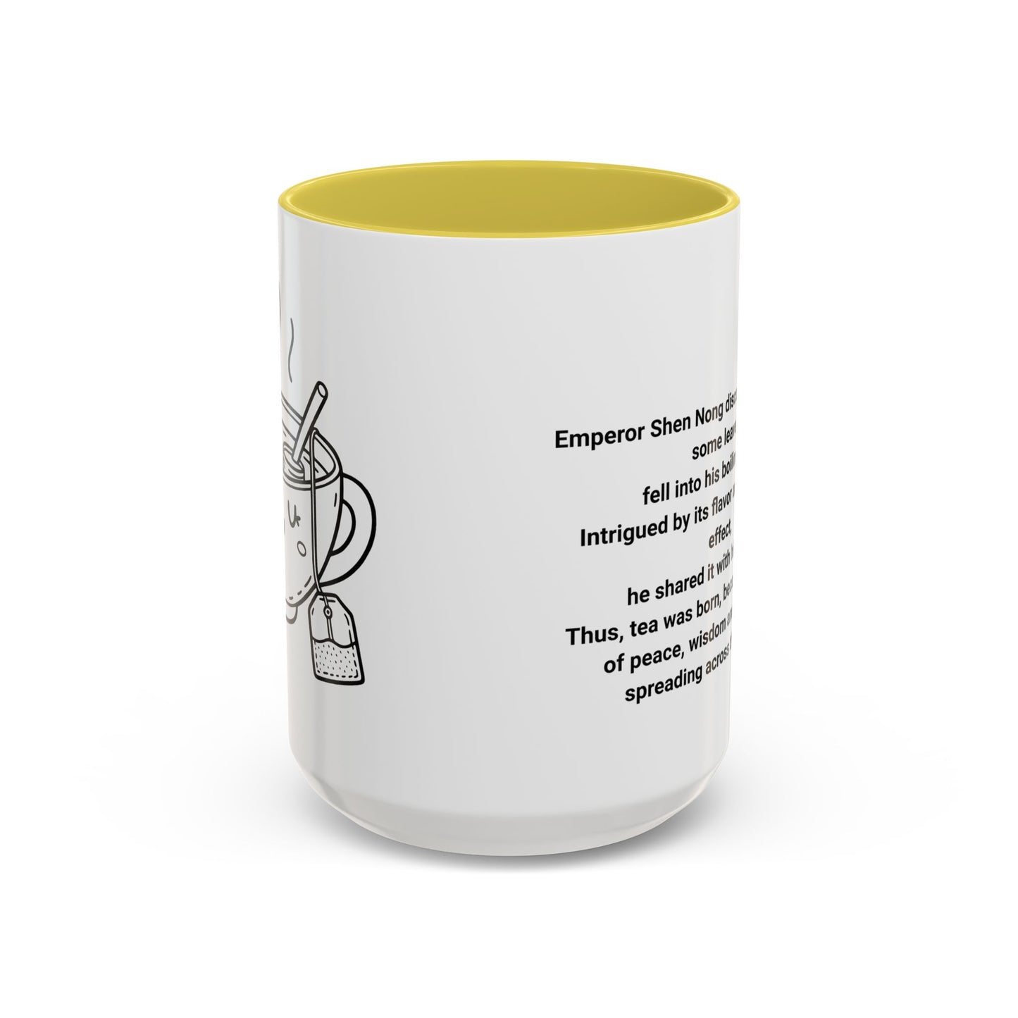 Mug - Colorful Tea Message Funny Gift (11oz or 15oz)