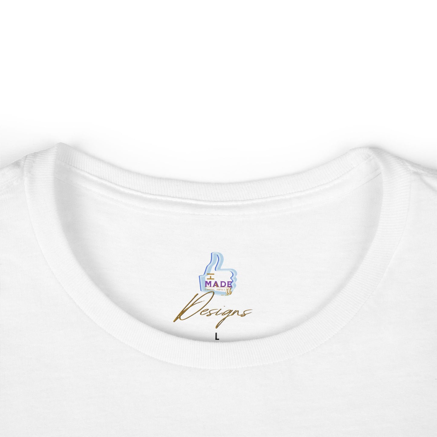 Wolf Floral Softstyle Tee - Women's T-Shirt