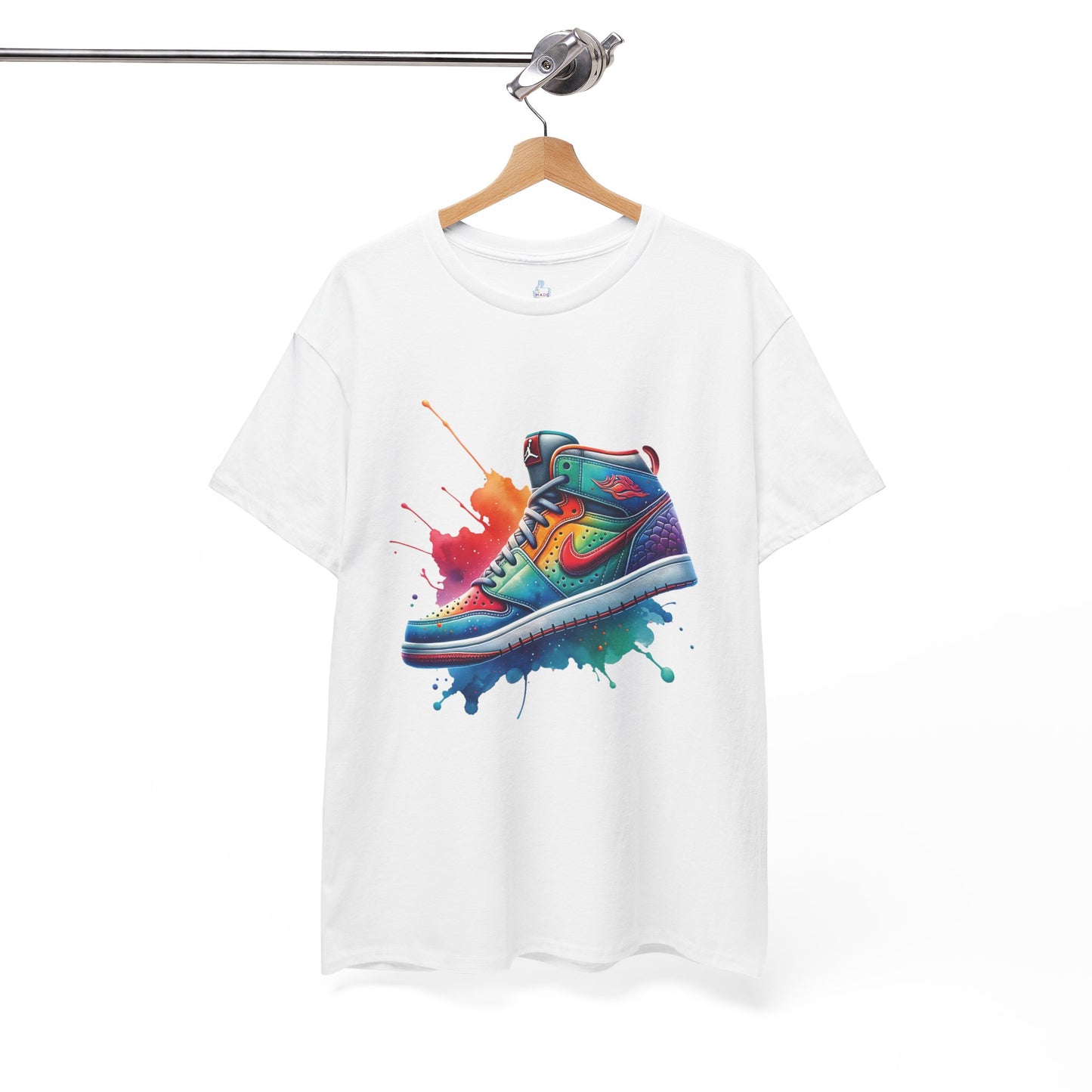 Colorful Unisex Heavy Cotton Shoe Tee