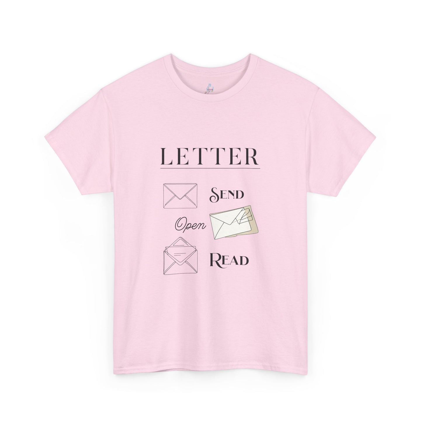 Letter T-Shirt Open Mail Reading Unisex Tee