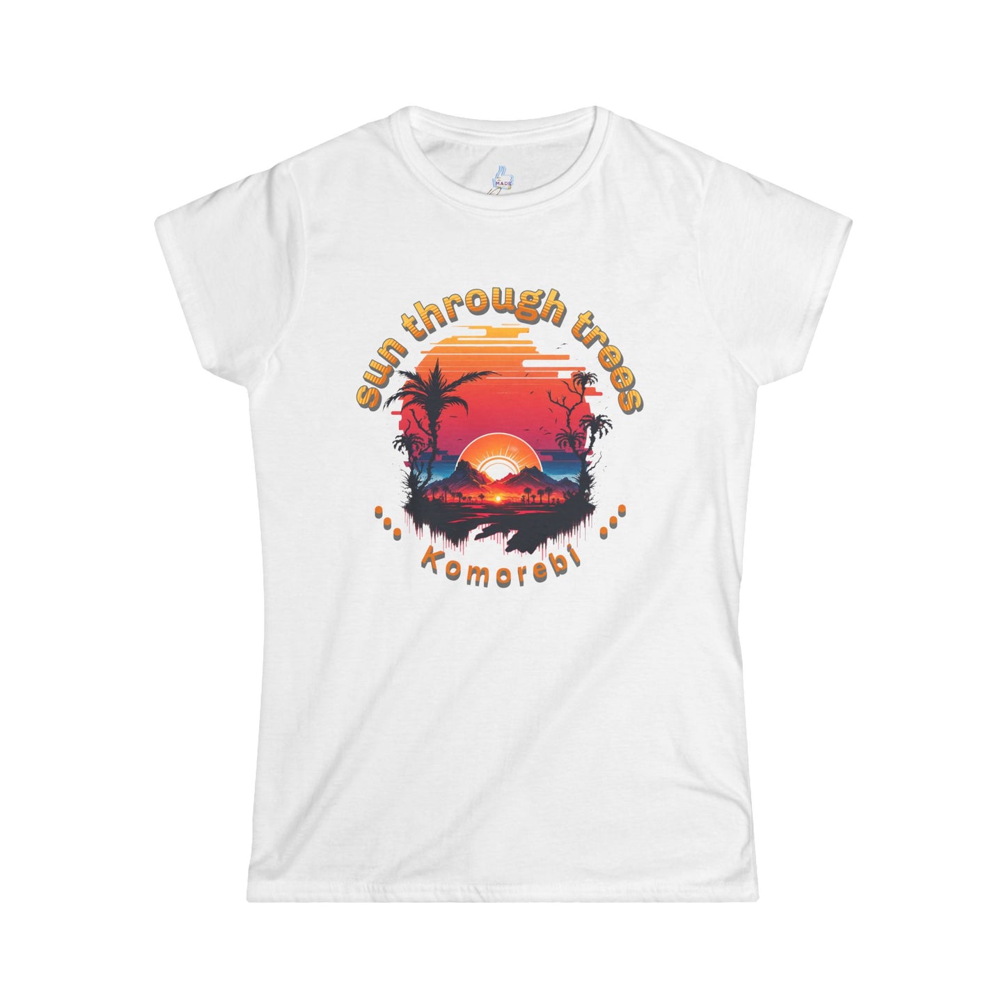 Sun Through Trees T-shirt for Women