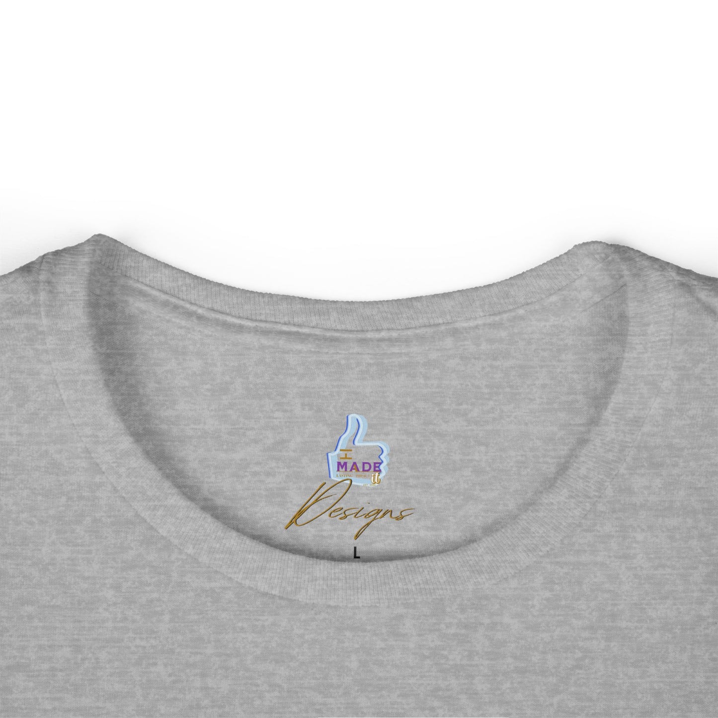 Wolf Floral Softstyle Tee - Women's T-Shirt