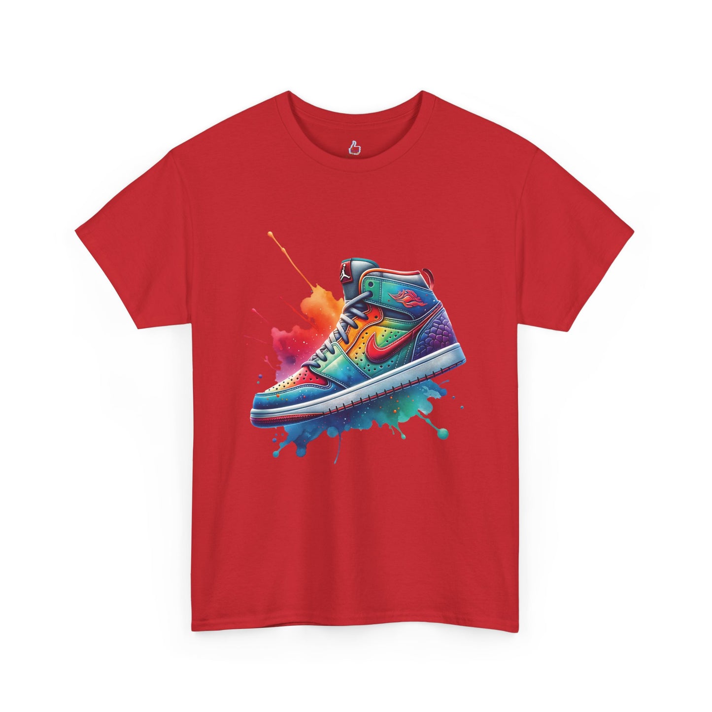 Colorful Unisex Heavy Cotton Shoe Tee