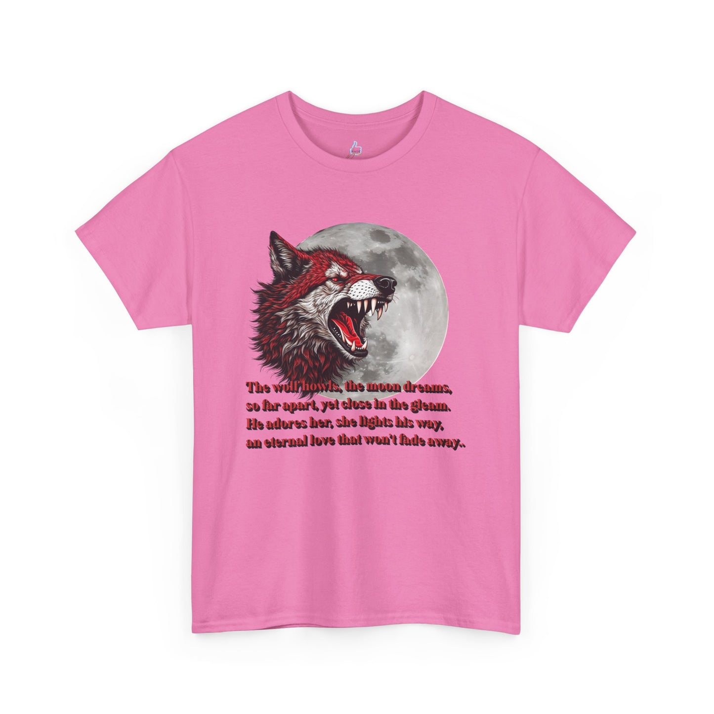 Wolf and Moon Unisex Tee