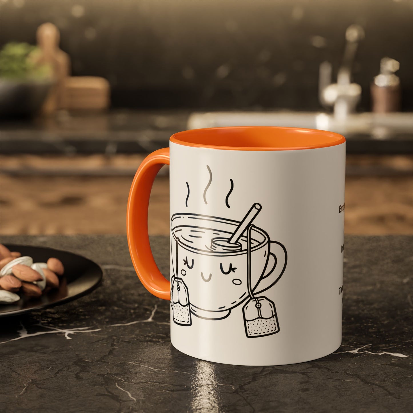 Mug - Colorful Tea Message Funny Gift (11oz or 15oz)