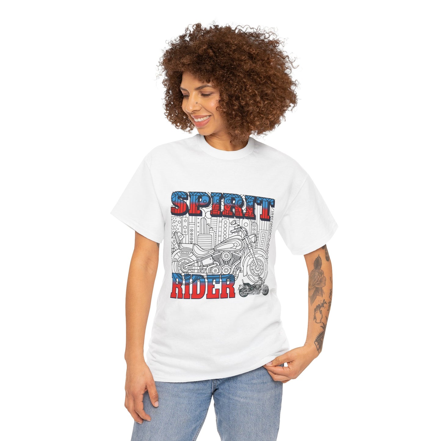 Motorcycle Cityscape Tee