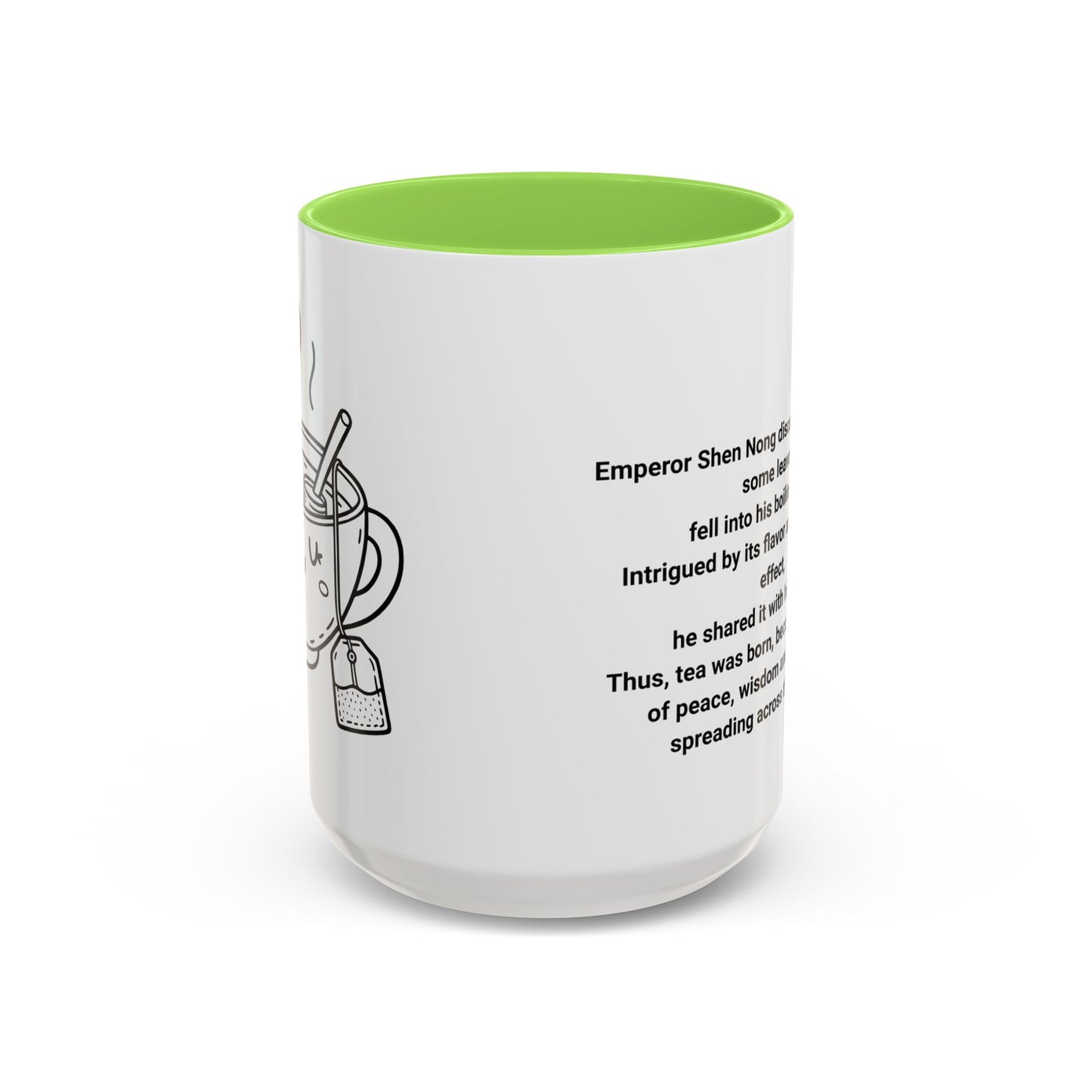 Mug - Colorful Tea Message Funny Gift (11oz or 15oz)