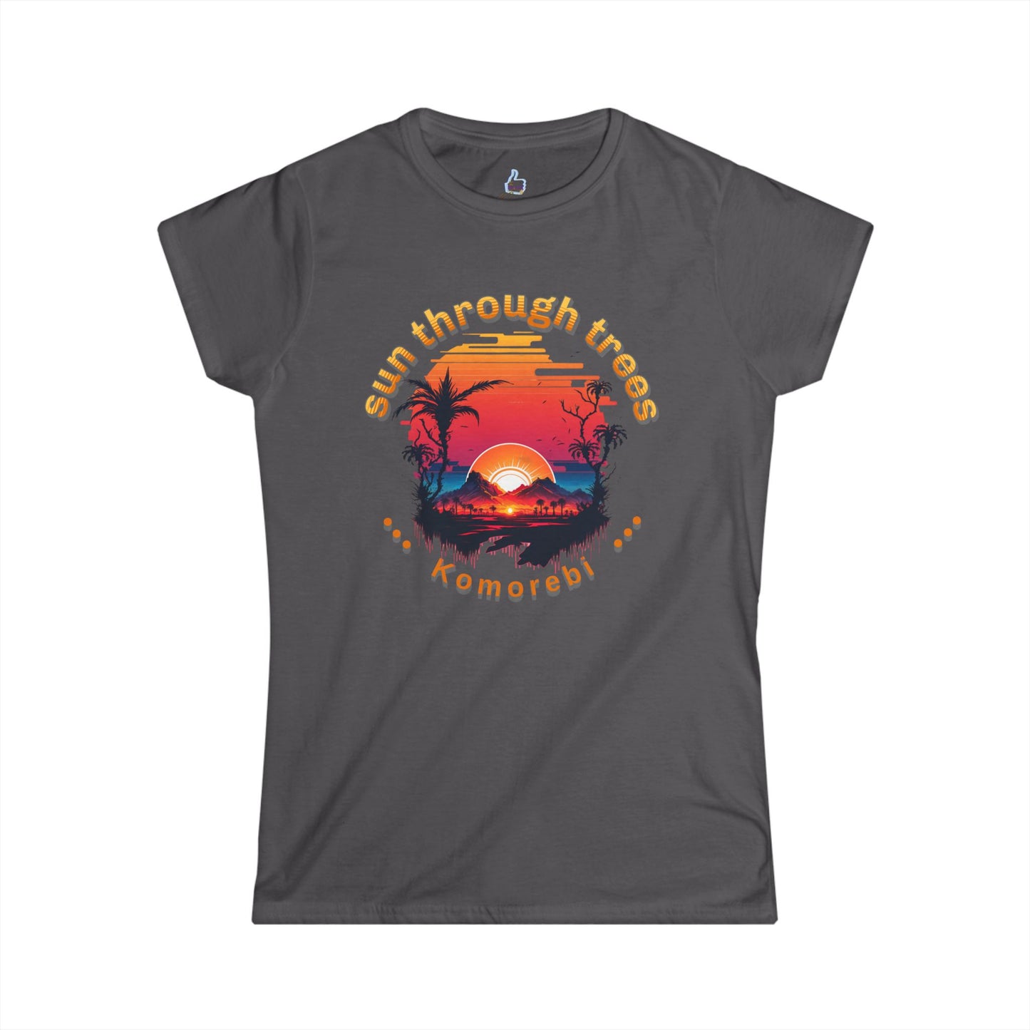 Sun Through Trees T-shirt for Women