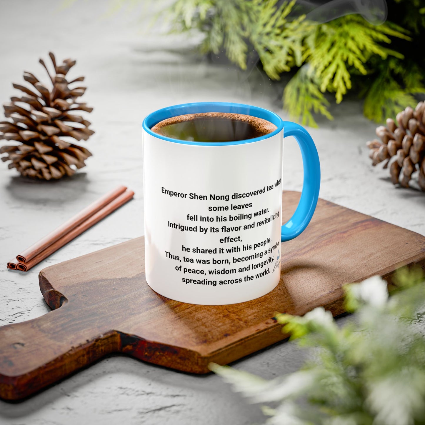Mug - Colorful Tea Message Funny Gift (11oz or 15oz)