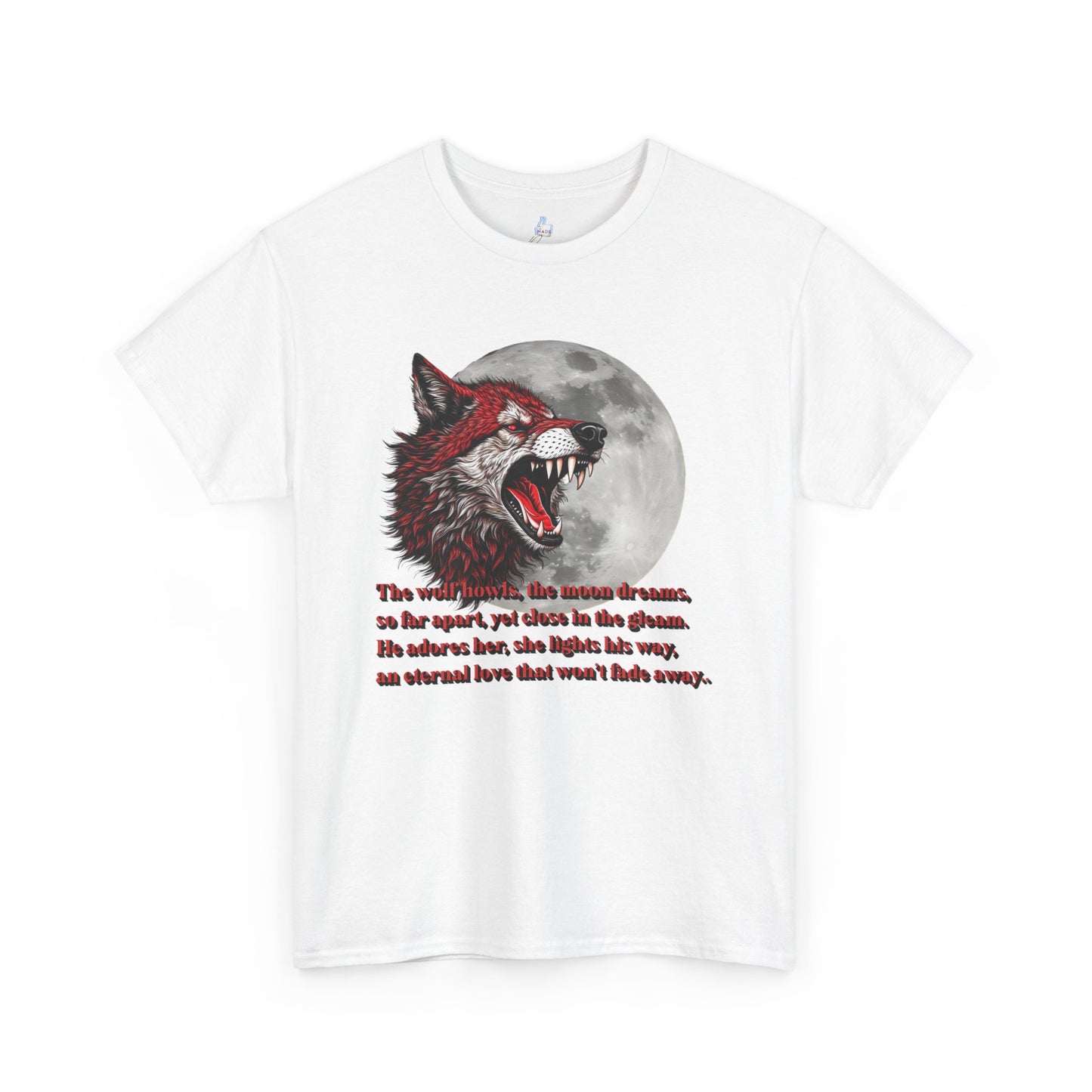 Wolf and Moon Unisex Tee