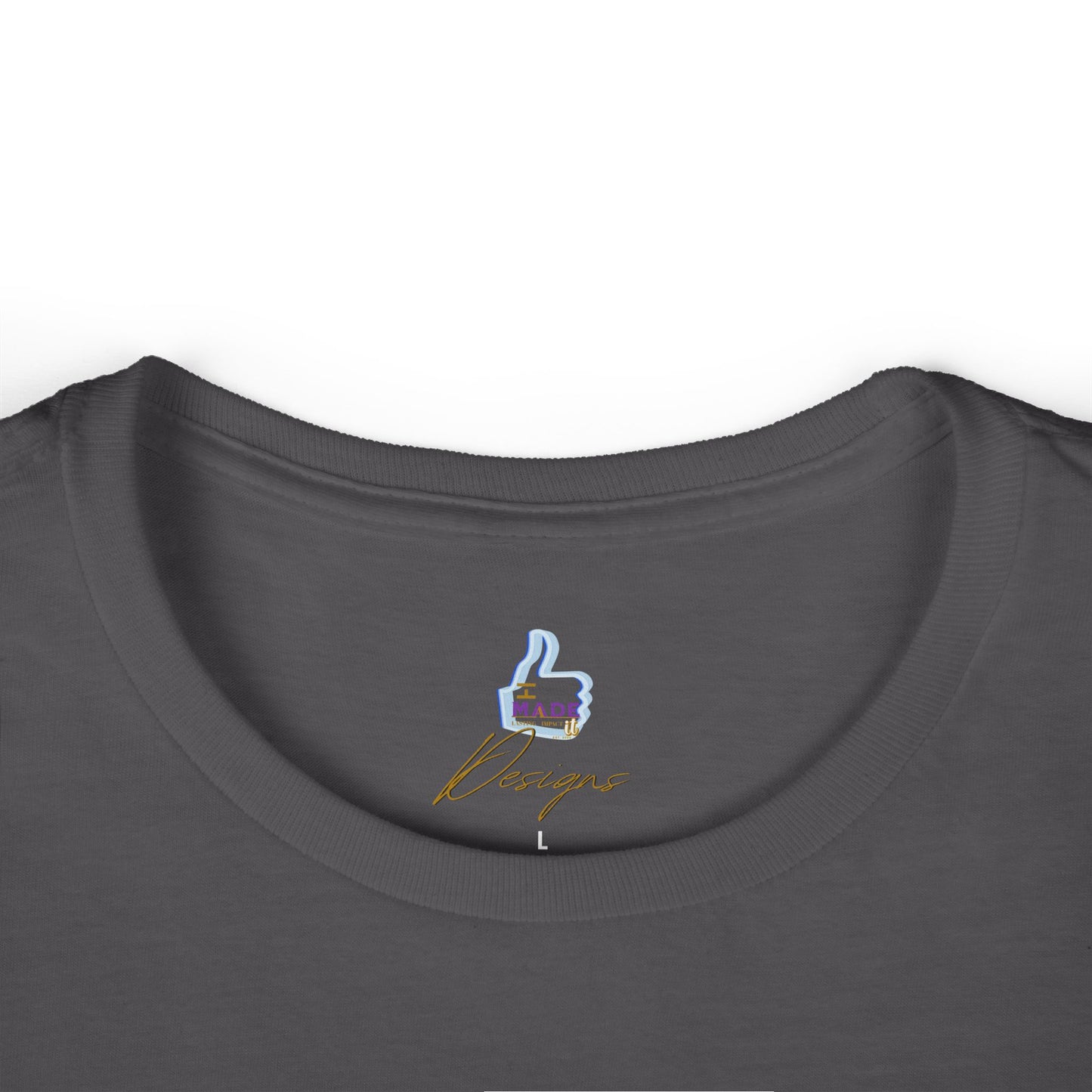 Wolf Floral Softstyle Tee - Women's T-Shirt