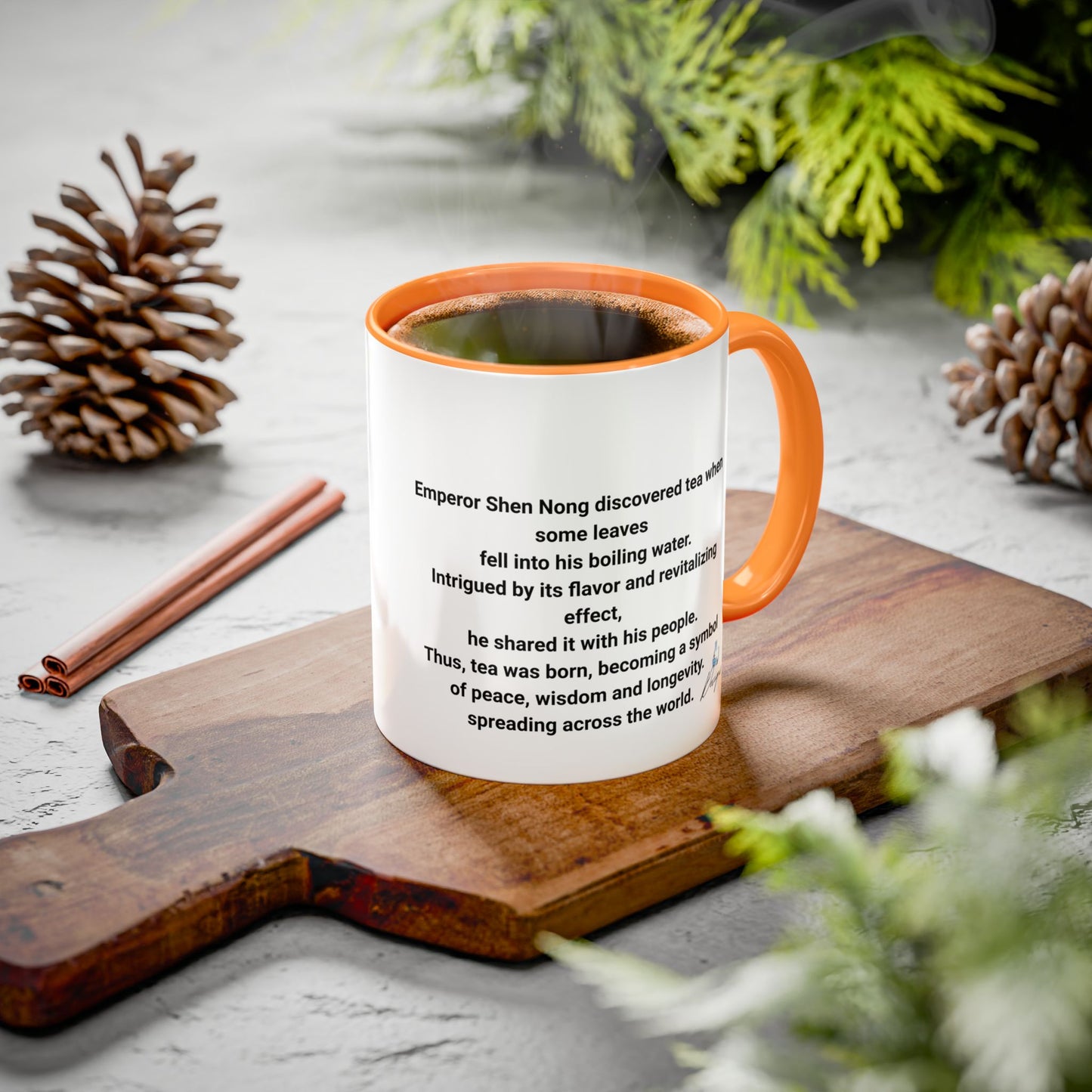 Mug - Colorful Tea Message Funny Gift (11oz or 15oz)