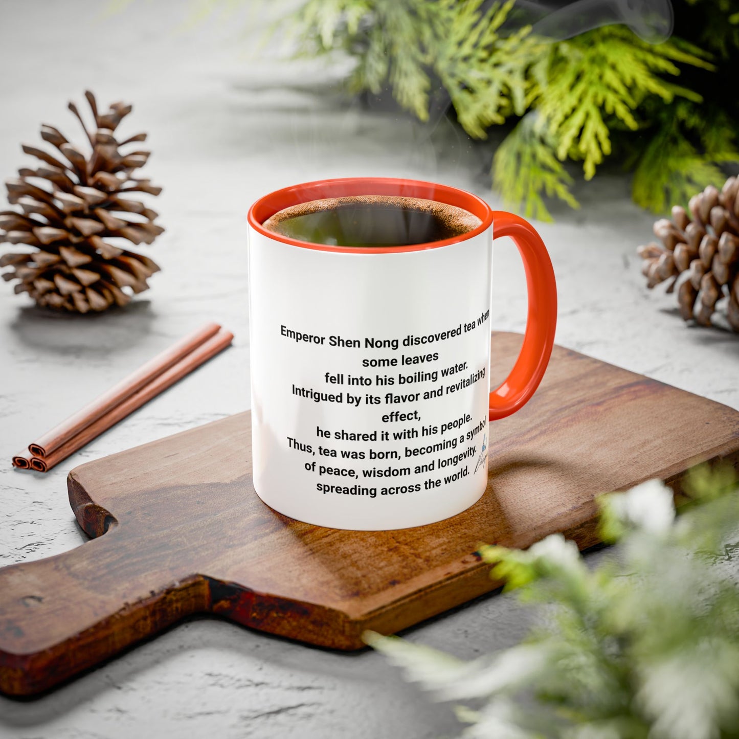 Mug - Colorful Tea Message Funny Gift (11oz or 15oz)